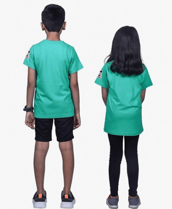 KUCHU Unisex Tshirt (6 Years- 7 Years) | Made of Super Combed Cotton-Modal Natural Fiber Better Than 100% Cotton| Soft & Breathable Fabric| Unique Digitally Printed Design |Vibrant Colour| Chill Mode On