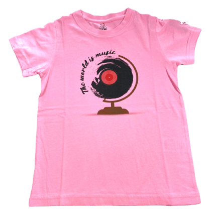 KUCHU Unisex Tshirt | Made of Super Combed Cotton-Modal Natural Fiber Better Than 100% Cotton| Soft & Breathable Fabric| Unique Digitally Printed Design |Vibrant Colour | World Is Music